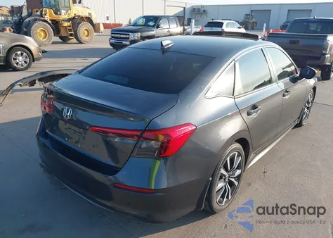 2022 Honda Civic Ex из США, поврежденный, VIN 2HGFE1F73NH311660
